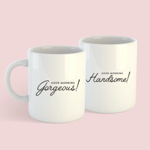 Good Morning Gorgeous & Handsome Mug Set