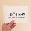 I Do Crew (Large) - Black